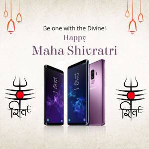 Samsung Maha Shivaratri Offer Marketing Image For Twitter