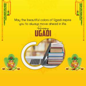 Happy Ugadi - New Beginnings Promotional Banner For Twitter