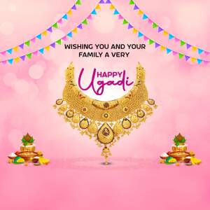 Happy Ugadi Wishes Template For Google Business Profile