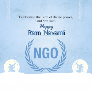 Ram Navami greeting with NGO logo