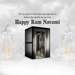 Ram Navami Elevator Promotion Image For Threads