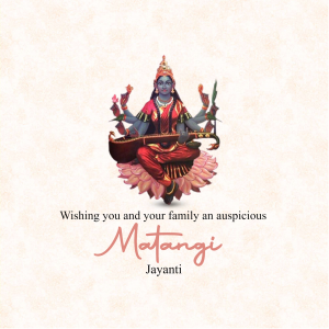 Matangi Jayanti Facebook Poster