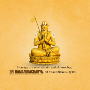 Sri Ramanuja Acharya Jayanti festival post