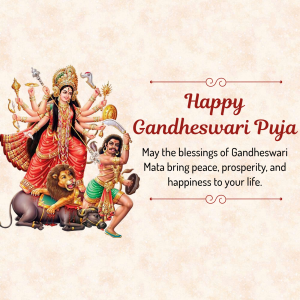 Gandheshwari Puja ad post
