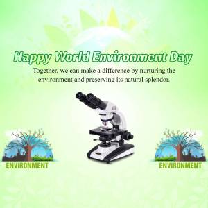 Happy World Environment Day - Science & Nature Social Media Post For Instagram