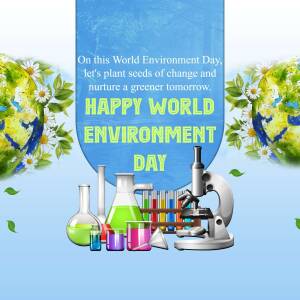 Happy World Environment Day Poster For Twitter