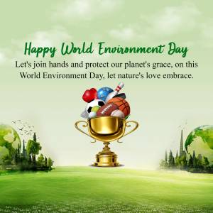 Happy World Environment Day - Sports For A Greener Planet Post For X