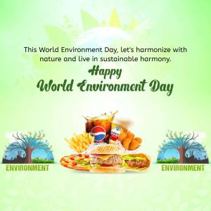 World Environment Day - Sustainable Harmony Post For Instagram