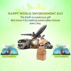 Happy World Environment Day Branding Post For Facebook