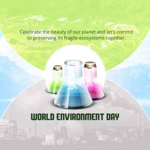 World Environment Day - Preserve Our Planet Promotional Banner For X