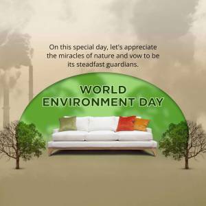 World Environment Day - A Comfortable Future Advertisement For LinkedIn