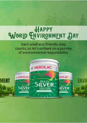 Nerolac paints promoting environmental responsibility on World Environment Day