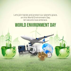 World Environment Day - Protect Our Planet Marketing Image For Pinterest