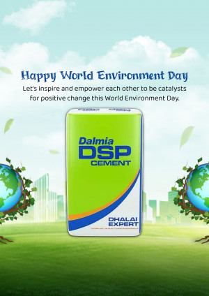 Dalmia DSP Cement World Environment Day promotion