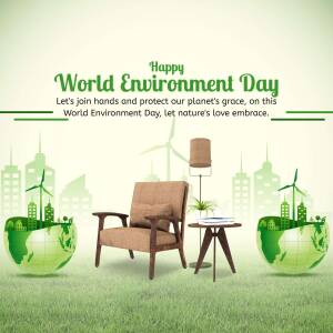 Happy World Environment Day Creative Design For Pinterest