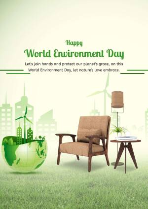 Happy World Environment Day Template For Google Business Profile