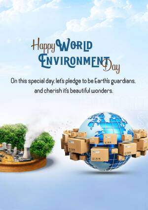 Happy World Environment Day Marketing Image For Facebook