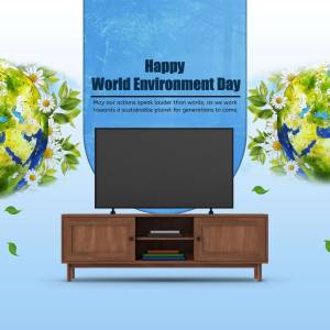 Happy World Environment Day Banner For LinkedIn