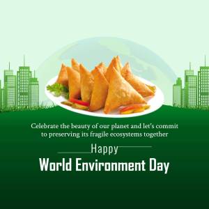 World Environment Day With Samosas Branding Post For Threads
