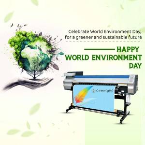 World Environment Day - Eco-Friendly Printing Creative Design For Instagram