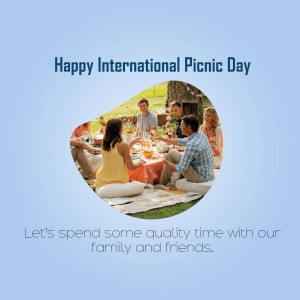 People enjoying a picnic in a park