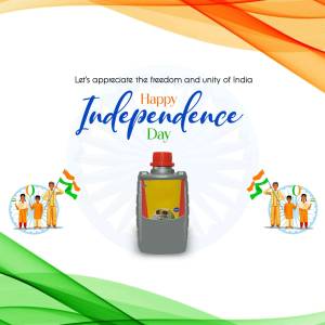 Happy Independence Day India Template For Pinterest