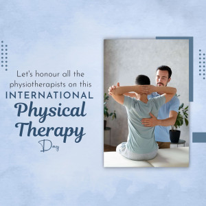 Physiotherapist working with a patient on International Physical Therapy Day