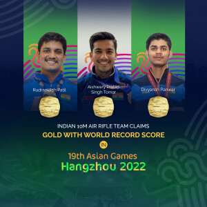 A vibrant and colorful abstract floral pattern with swirling shapes and textures.