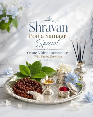 Shravan Pooja Samagri Special Status Post For LinkedIn