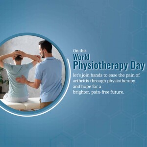 Physiotherapist treating a patient's back on World Physiotherapy Day