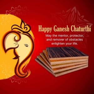 Happy Ganesh Chaturthi - Sweets And Blessings Advertisement For Instagram