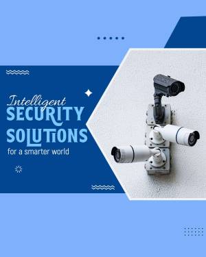Intelligent Security Solutions Branding Post For Facebook