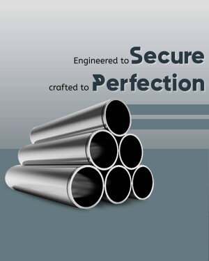 Engineered For Security And Perfection Promotional Banner For LinkedIn