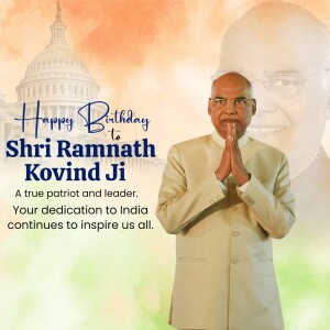 Birthday greeting for Shri Ramnath Kovind, former President of India