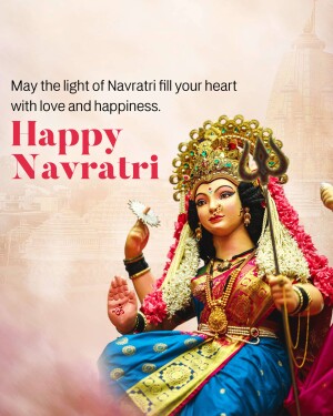Image of Goddess Durga for Navratri festival