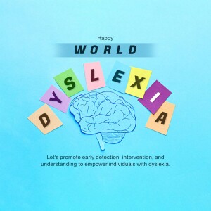 World Dyslexia Day - UK illustration