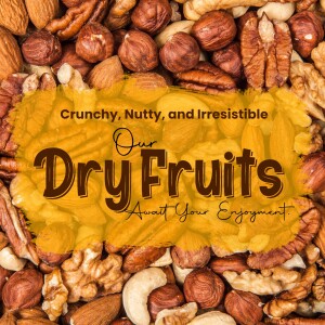 A close-up of a colorful mix of various dry fruits including almonds, hazelnuts, cashews, and walnuts.