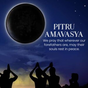 Pitru Amavasya - Remembering Our Ancestors Promotional Banner For WhatsApp