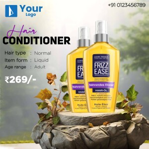 John Frieda Frizz Ease Hair Conditioner product advertisement