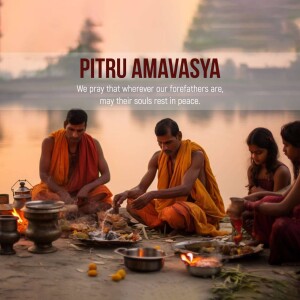 Pitru Amavasya Ritual Marketing Image For Telegram