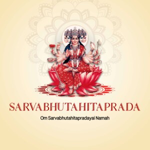 Goddess Sarvabhutahita Prada Marketing Image For Facebook