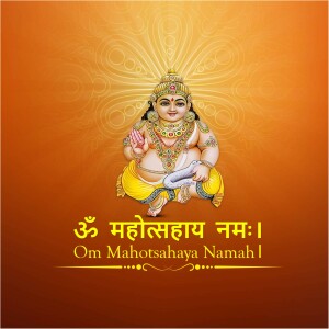 Image of Lord Mahotsahaya with mantra