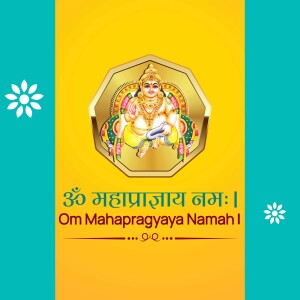 Image of Lord Kubera, the Hindu god of wealth, with mantra