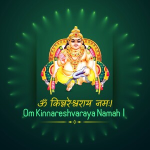 Image of Lord Kinnereshvara with mantra
