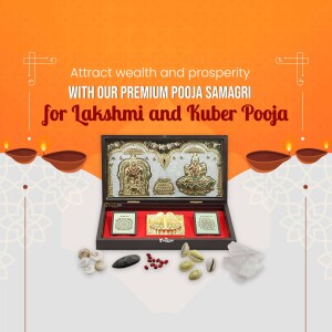 Premium Pooja Samagri for Lakshmi and Kuber Pooja
