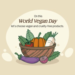 World Vegan Day Template