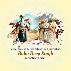 Baba Deep Singh Shaheedi Diwas Template