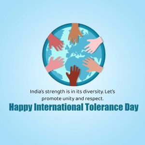 International Day for Tolerance Template