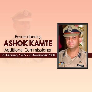 Portrait of Ashok Kamte, Additional Commissioner of Police