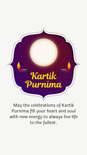 Happy Kartik Purnima status
